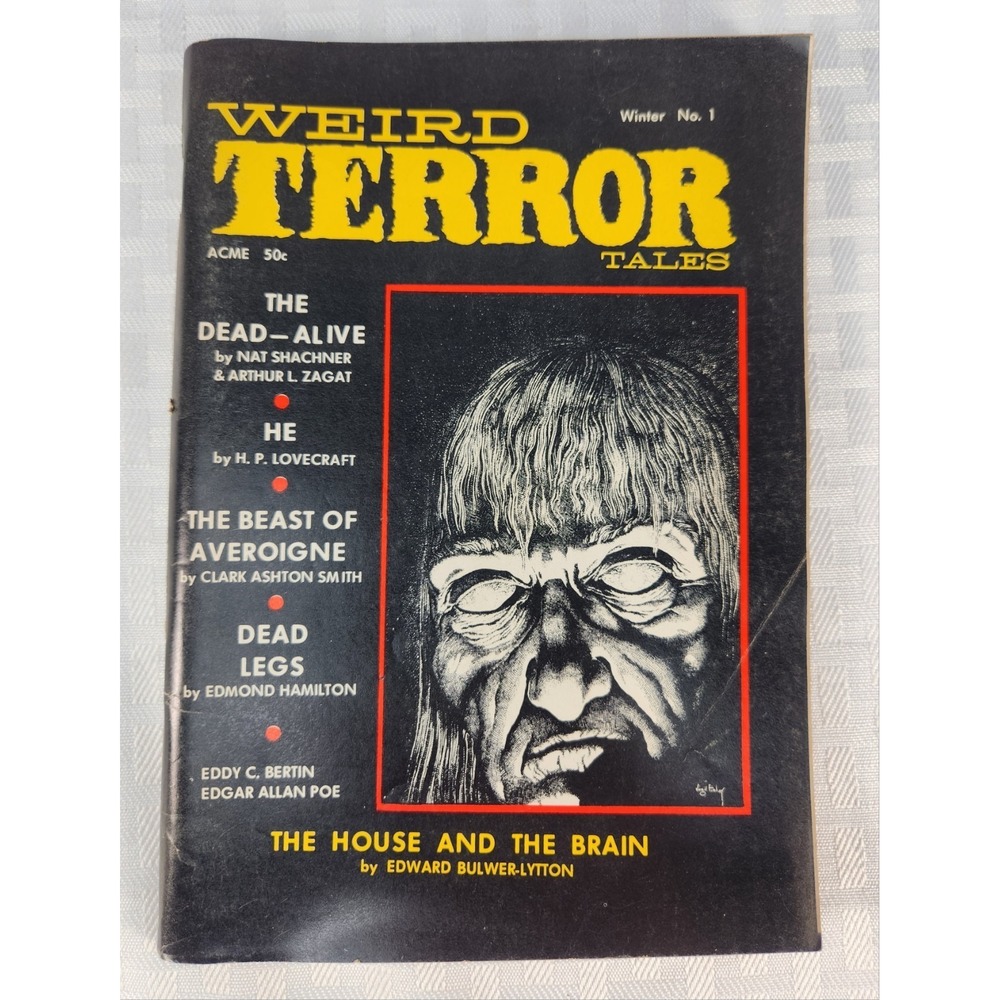 Weird‎ Terror Tales V1 #1 1969 VF/VG Bottom Miscut